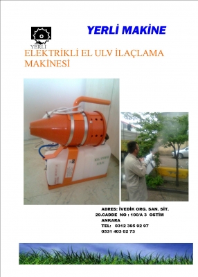 elektrikli  el  ULV  cihazı
